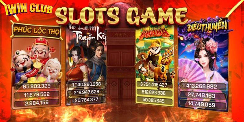 Game slots IWIN giao diện đẹp mắt, thiết kế độc đáo và dễ sử dụng